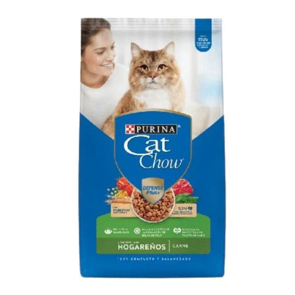 Alimento Para Gato Adulto Cat Chow Hogareño 8kg + Snacks De Regalos