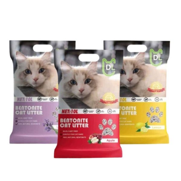 Arena Sanitaria Aglutinante Para Gatos Drlitter - 100kg + 3 snack de regalo