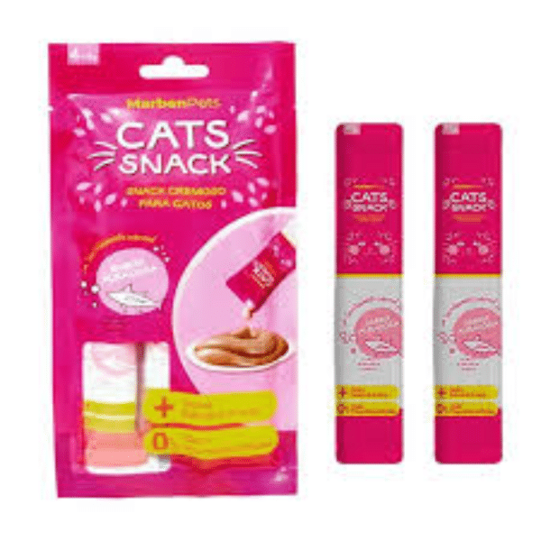 Cats Snack Tubito Cremoso Albacora 4x15g