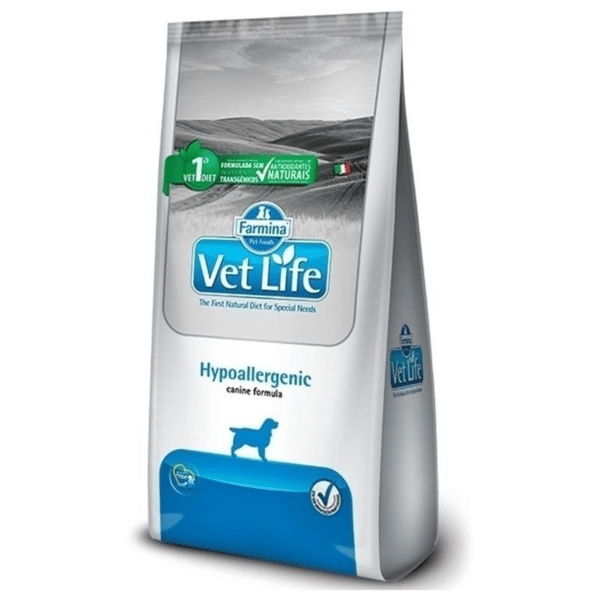 Alimento Vet Life Natural Canine Hypoallergenic Para Perro Adulto De 10.1kg