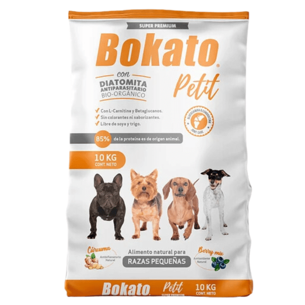 Bokato Petit Súper Premium Para Perro Adulto Raza Pequeña 10 Kg