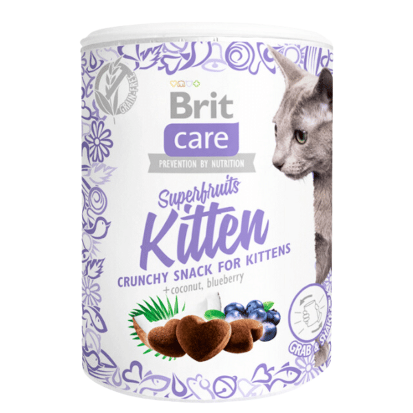 Brit Care Snack Para Gato Superfruits Kitten 100 Gr