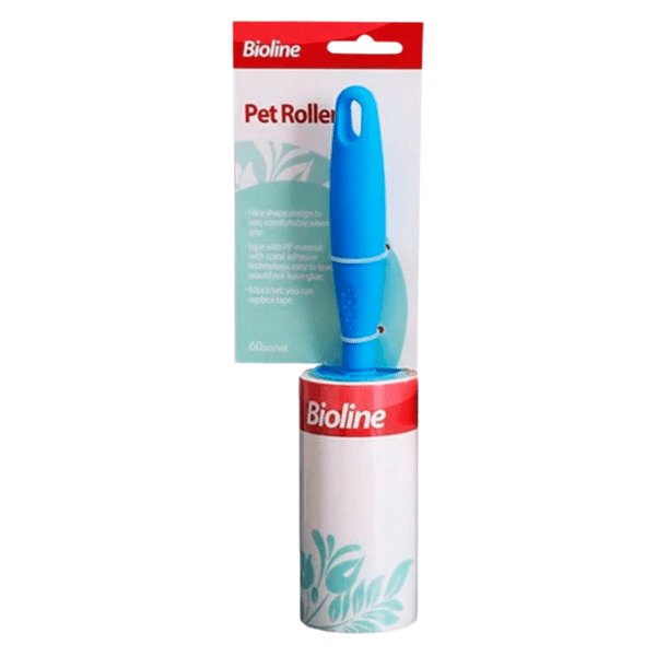 Rodillo Adhesivo Bioline Saca Pelos Y Pelusas Pet Roller