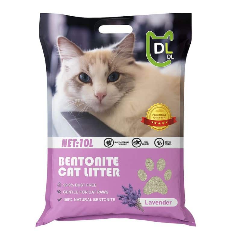Arena sanitaria Dr. Litter Aglutinante Lavanda 8 kg