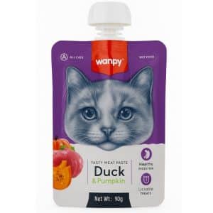 Wanpy Paté Gourmet Duck & Pumpkin para Gatos 90g