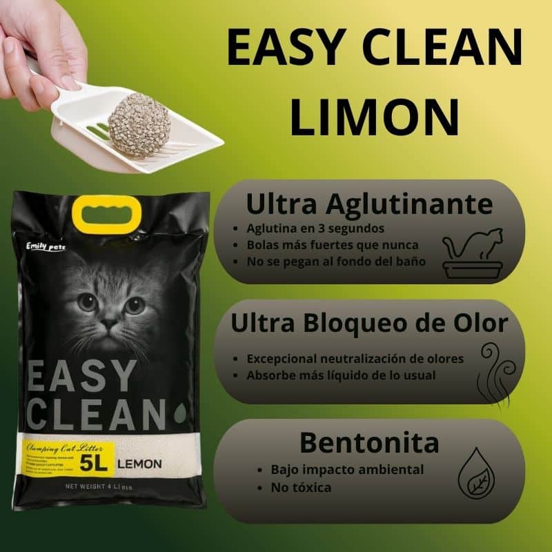 Arena Sanitaria Easy Clean Aroma Limon 4K - Imagen 3