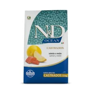 Natural & Delicious Ocean Feline Castrado Salmon 7.5 Kg