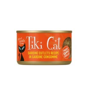 Tiki Cat Lata Tahitian Grill Sardina para Gatos 80g