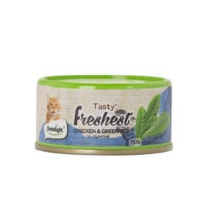 Tasty Freshest Chicken and Green Tea 80g