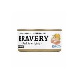 Lata Bravery Pollo y Guisantes para Gatos Adultos 70 g