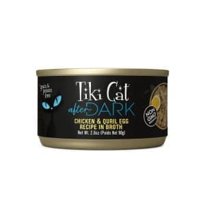 Tiki Cat After Dark Alimento Húmedo Pollo y Huevo de Codorniz 80 gr