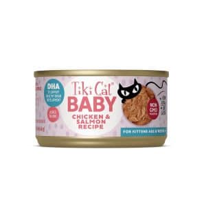 Tiki Cat Baby Alimento Húmedo de Pollo y Salmón 70 g
