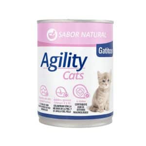 Agility Lata Natural Gatitos 340g