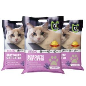 Arena sanitaria Dr. Litter Aglutinante Lavanda 24 kg