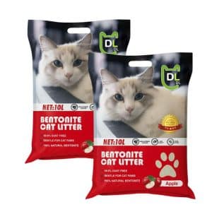 Arena sanitaria Dr. Litter Aglutinante Manzana 16 Kg