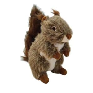 Juguete chirriante de peluche en forma de Ardilla Realista