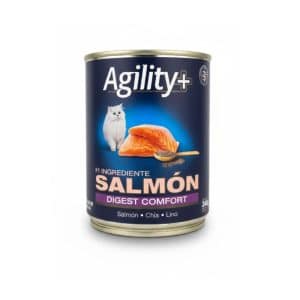 Agility Lata + Salmón Digest Comfort 340g