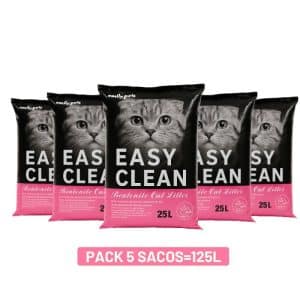 Arena para Gatos Easy Clean Baby Powder 100 kg