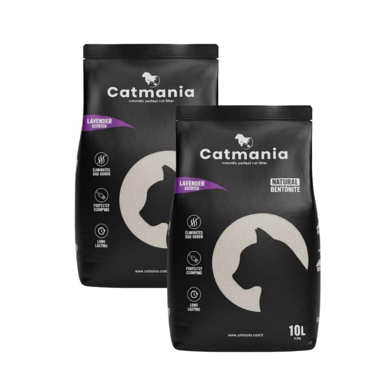 Catmania Arena Sanitaria para Gatos Lavanda 17Kg