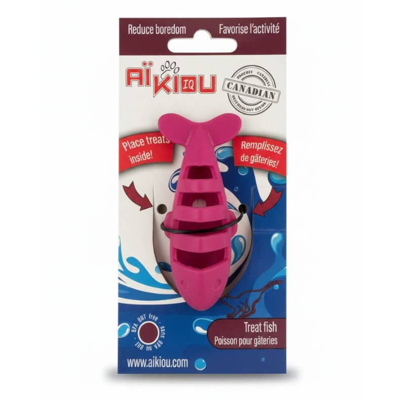 Pez porta golosina Rosado