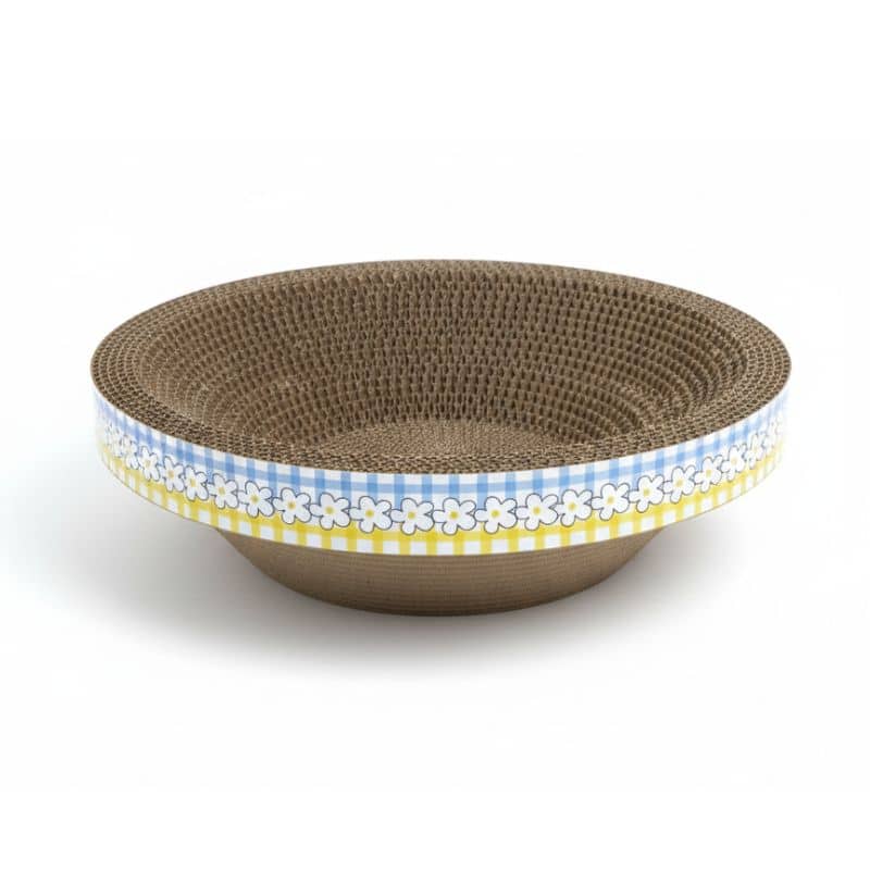 Rascador redondo de cartón ecológico