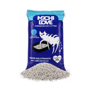 Arena Para Gatos Michi Love Lavanda 20 Kg
