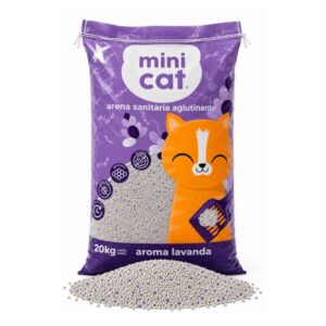 Arena Sanitaria Mini Cat Lavanda 20 Kg