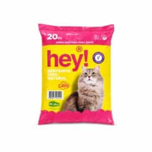Arena Hey! Aroma Lavanda Bentonita Sanitaria 20Kg