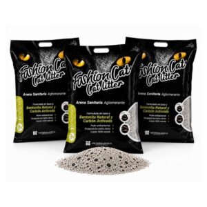 Arena Para Gatos Fashion Cat Carbón 24KG