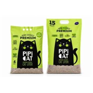 Arena Sanitaria Gatos PiPi Cat Lavanda Y Manzana 19KG