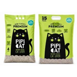 Arena Sanitaria Gatos PiPi Cat Menta 19KG