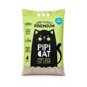 Arena Sanitaria PiPi Cat Natural Menta 4KG